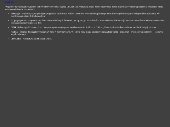 programy screenshot
