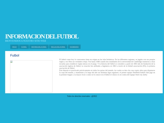 Futbol/Historia del Futbol screenshot