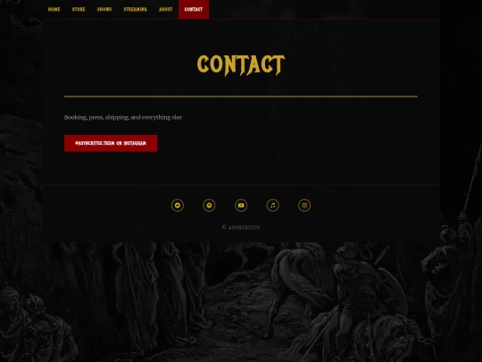 Contact screenshot