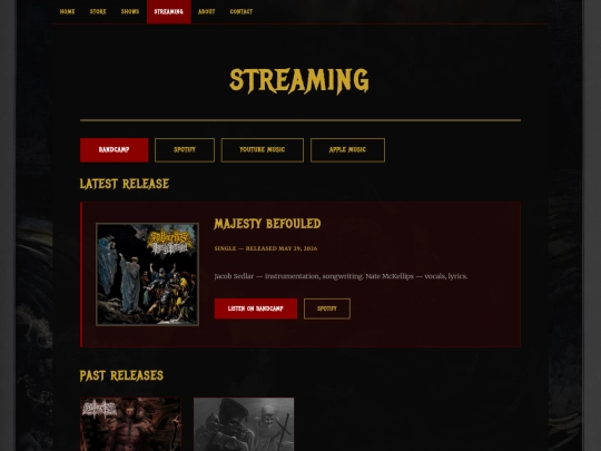 Streaming screenshot