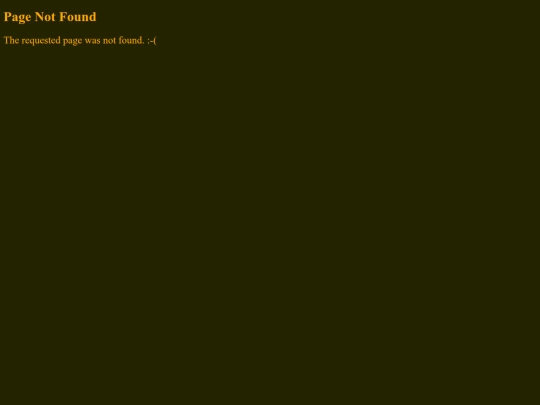 not_found screenshot