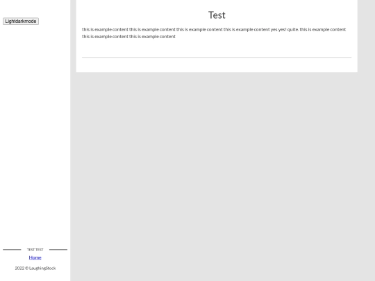 test screenshot