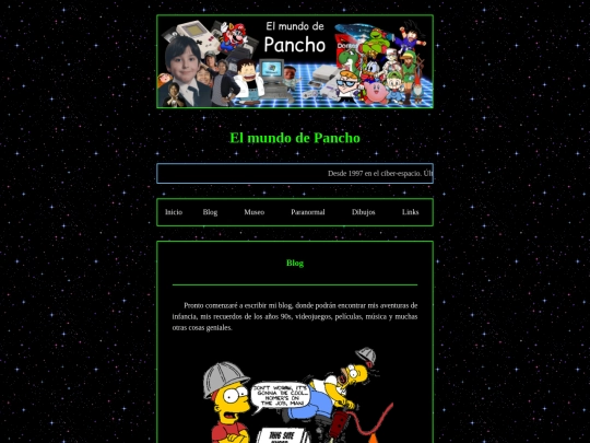 blog screenshot