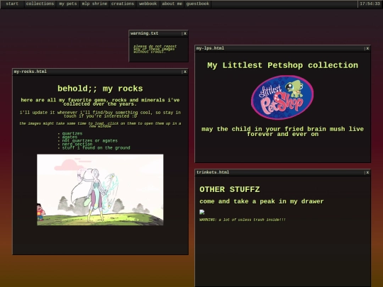 collections screenshot