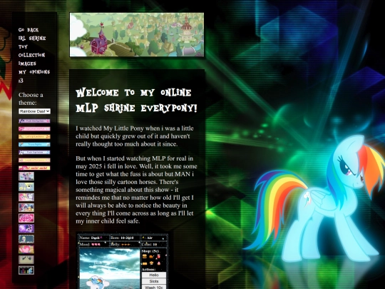 mlpshrine screenshot