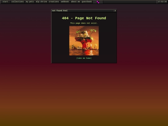 not_found screenshot
