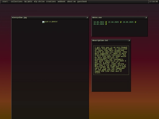 pets/mieczyslaw screenshot