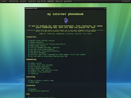 phonebook screenshot
