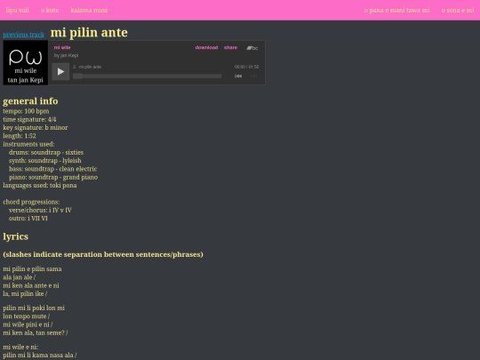 music/mi-wile_ep/mi-pilin-ante screenshot