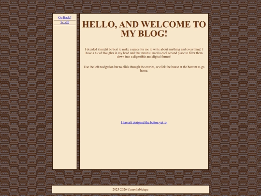 blog/bloghome screenshot
