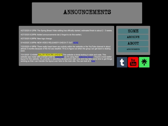 old/comicbook-layout/announcements screenshot