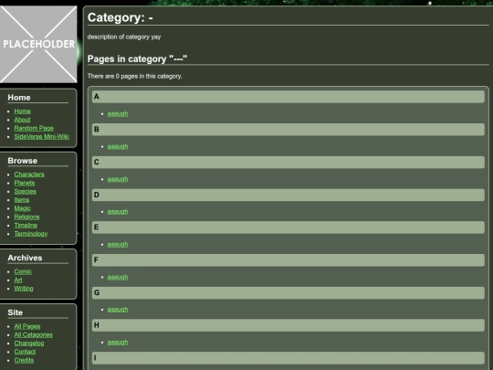 site/templates/list screenshot