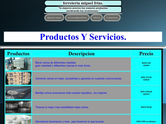 producto screenshot