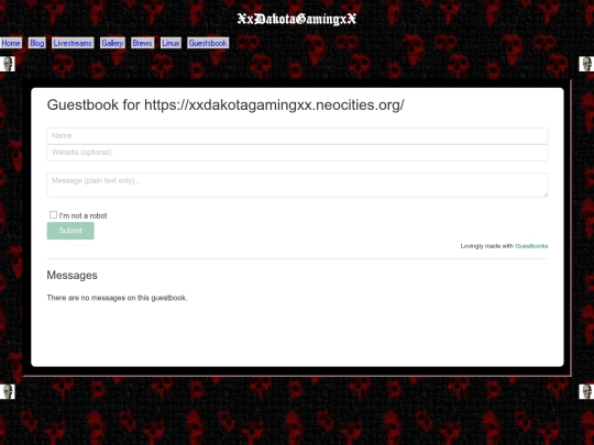 places/guestbook screenshot