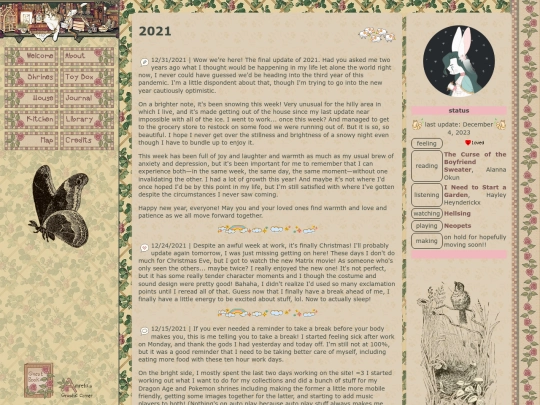 journal/2021 screenshot