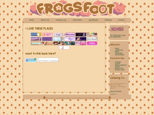 lovepage screenshot