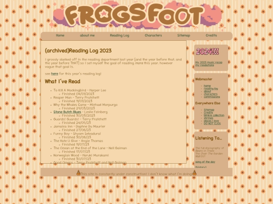 readinglist/rl2023 screenshot
