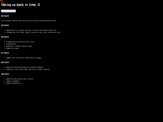 change-logs screenshot