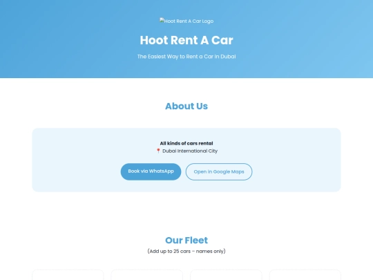 hoot_rent_acar screenshot