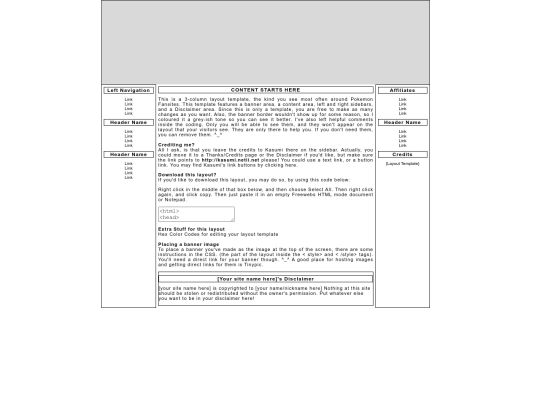 designs/template screenshot