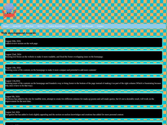 Post_pages/WebRecords screenshot