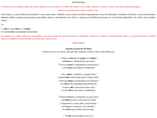invitatorio /invitatorio94 screenshot