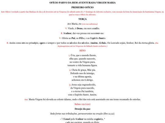 oficioparvo/i-oficio/terca-primeiro-oficio screenshot