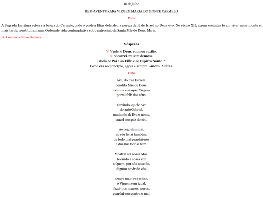 propriosdossantos/hora/NSCarmo_vesperas screenshot