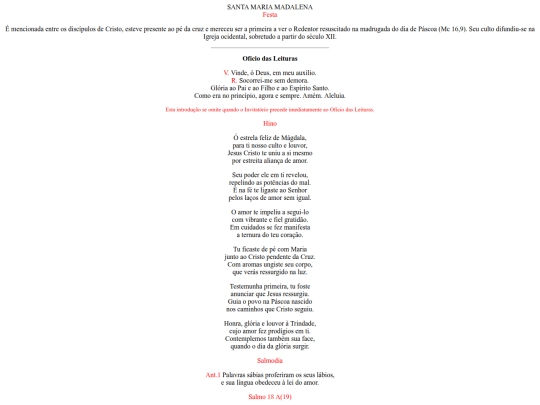 propriosdossantos/oficiodasleituras/stamariamadalena screenshot