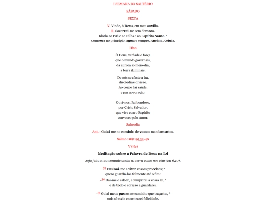 tempocomum/1sabado_sexta screenshot