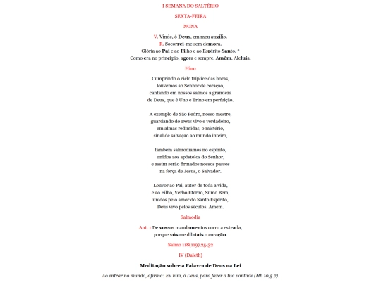 tempocomum/1sexta_nona screenshot