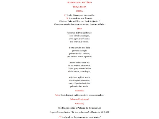 tempocomum/2terca_sexta screenshot
