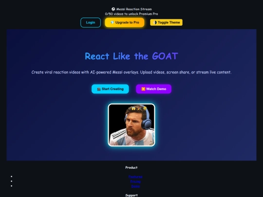 home screenshot