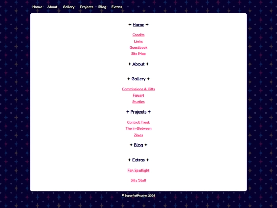 site-map screenshot