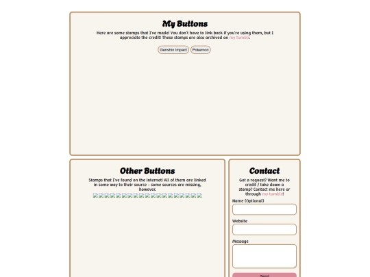 buttons screenshot