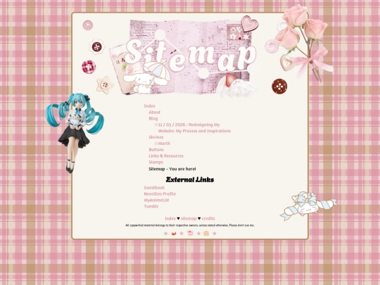 sitemap screenshot