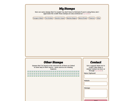 stamps screenshot
