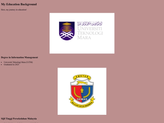 education screenshot
