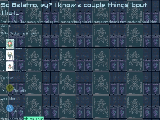 balatro screenshot