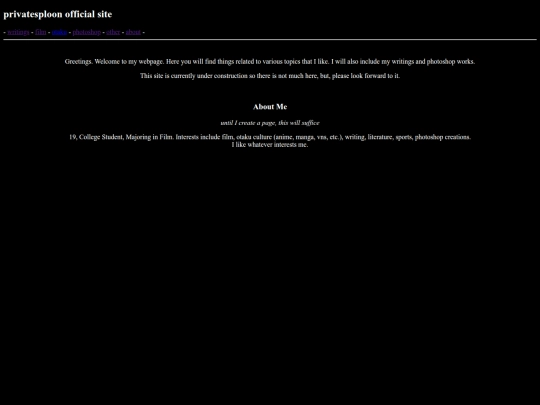 index screenshot