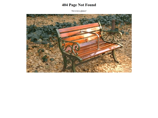 not_found screenshot