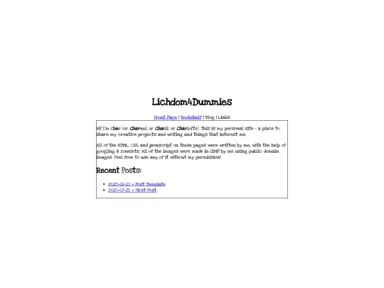 homepage screenshot