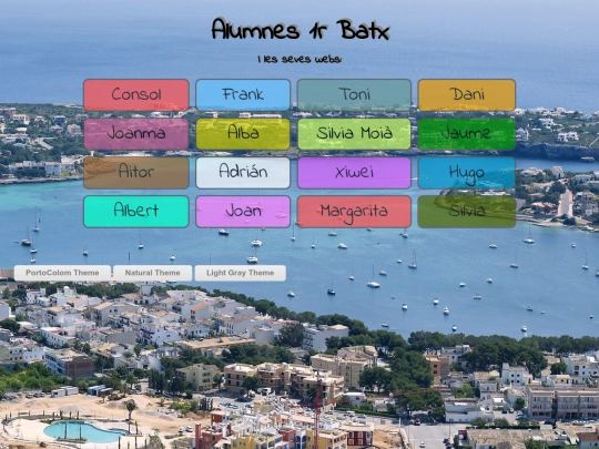 alumnes/list screenshot