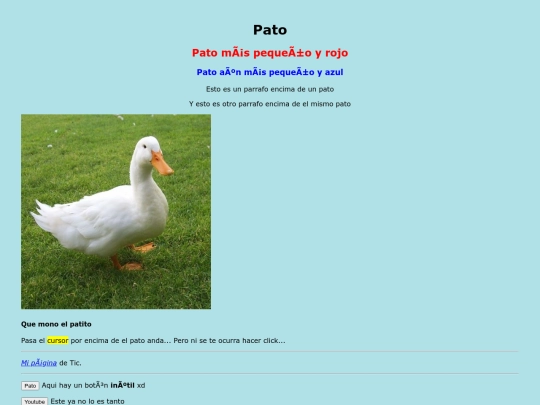 webpato/pato screenshot