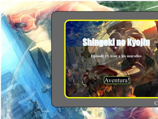 Tria la teva aventura/Iframe screenshot