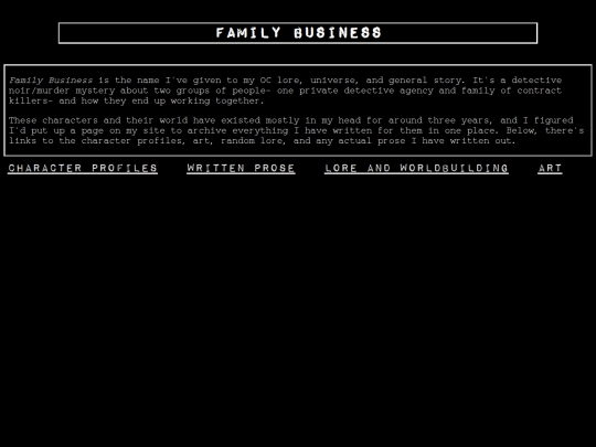 familybusiness screenshot