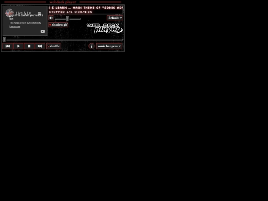 webdeck-player screenshot