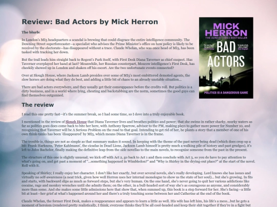 reviews/badactors screenshot