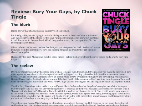 reviews/buryyourgays screenshot