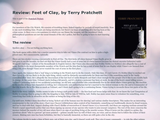 reviews/feetofclay screenshot
